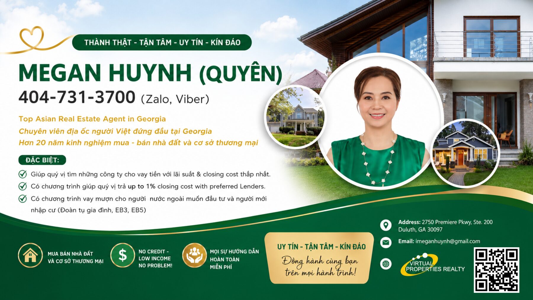 Megan Huynh - Virtual Properties Realty Mortgage Flyer Advertisement